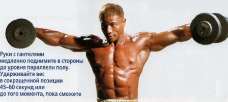 Подъемы рук в стороны Подъемы рук в стороны