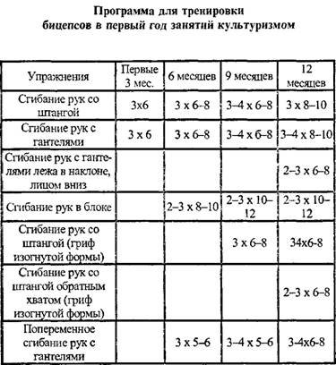 Программа для бицепса с гантелями в домашних условиях Программа для бицепса с гантелями в домашних